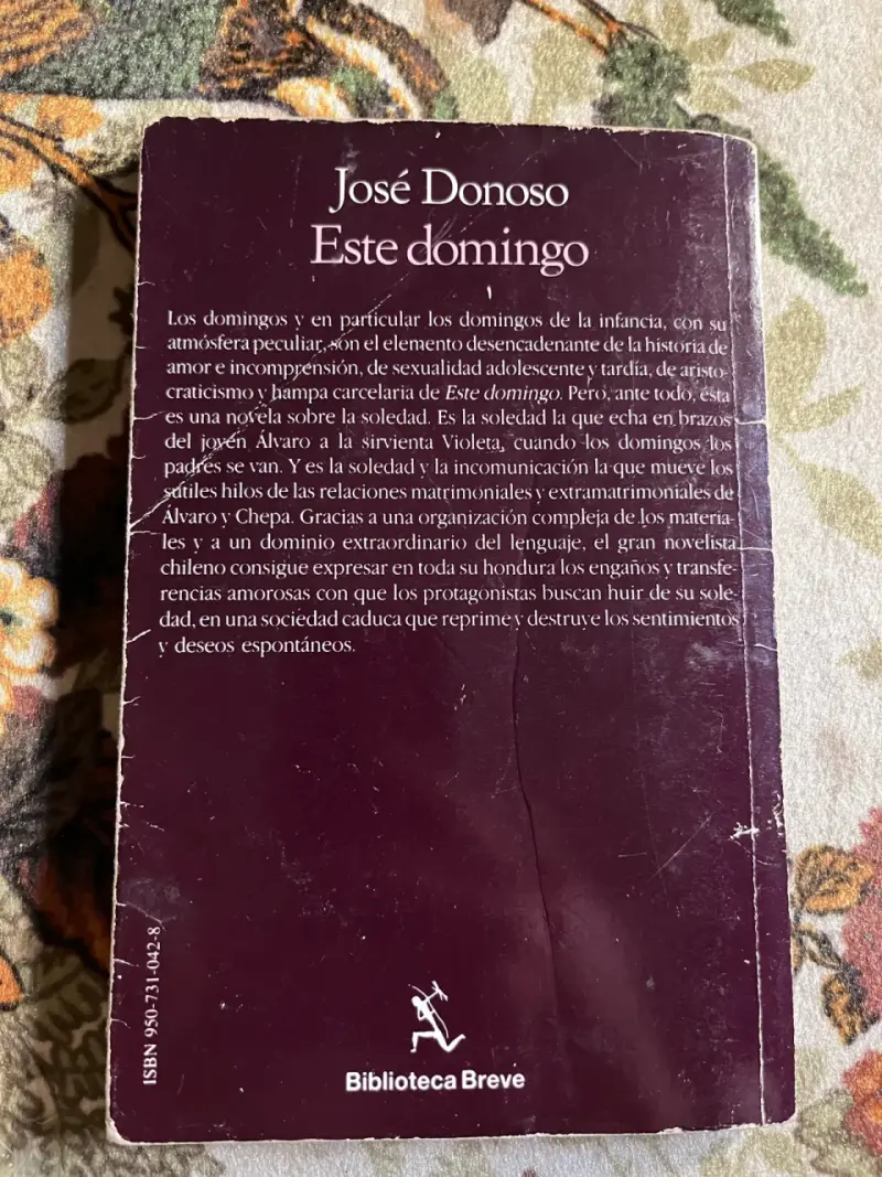 Libro 'Este Domingo' de José Donoso - 3