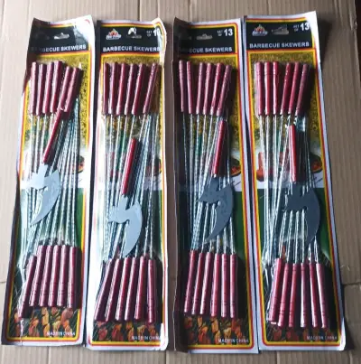 Set de brochetas para barbacoa, ideales para asado - miniatura 2