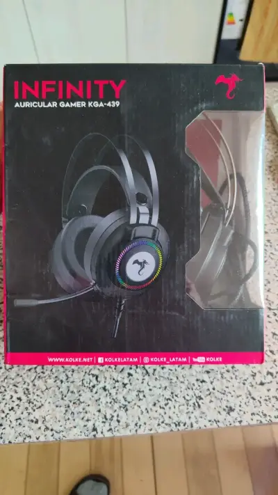 Auriculares Gamer Kolke Infinity KGA-439 con LED - miniatura 1