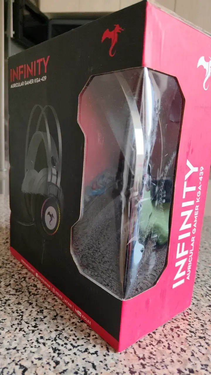 Auriculares Gamer Kolke Infinity KGA-439 con LED - 2