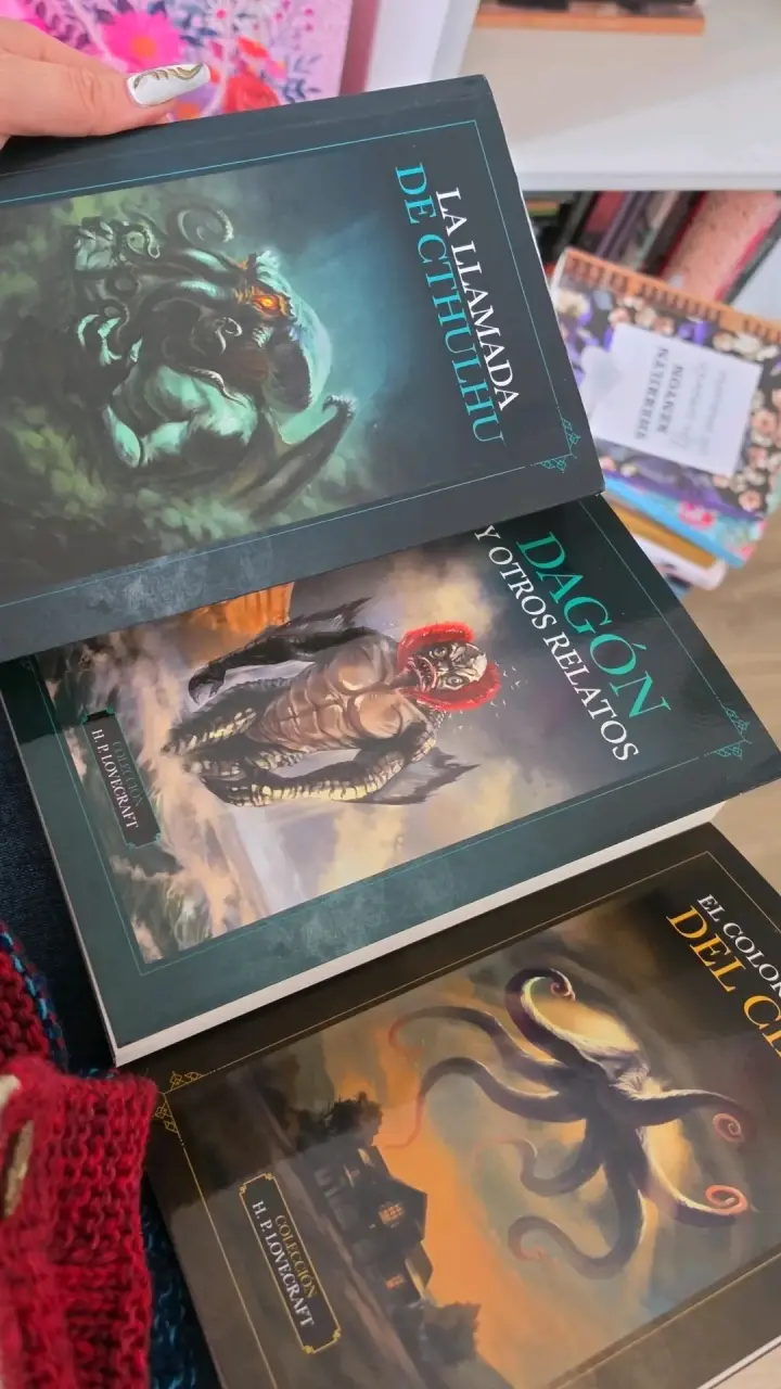 Colección de libros H.P. Lovecraft en español