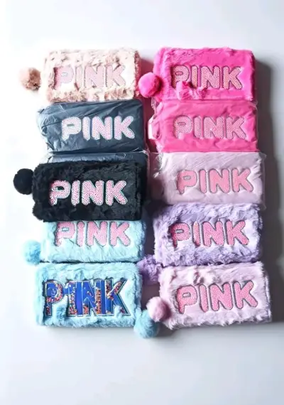 Billetera de peluche PINK multicolor - miniatura 2