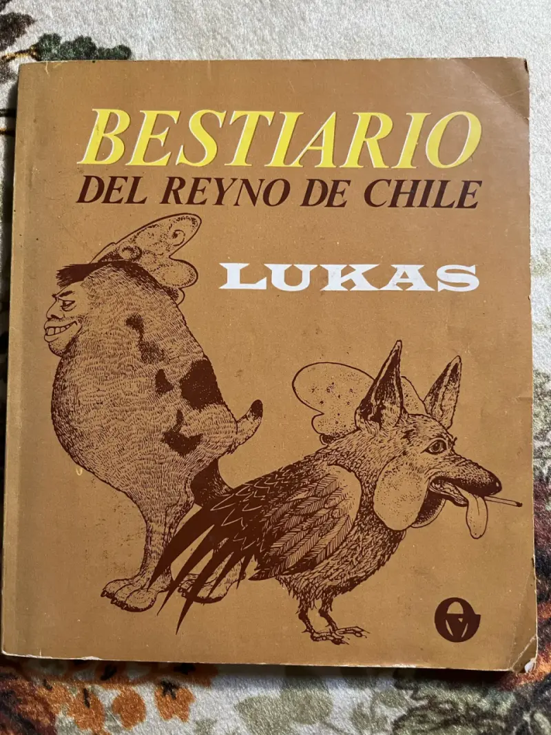 Libro Bestiario del Reyno de Chile por Lukas