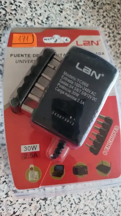 Fuente de alimentación universal LBN 30W - miniatura 1