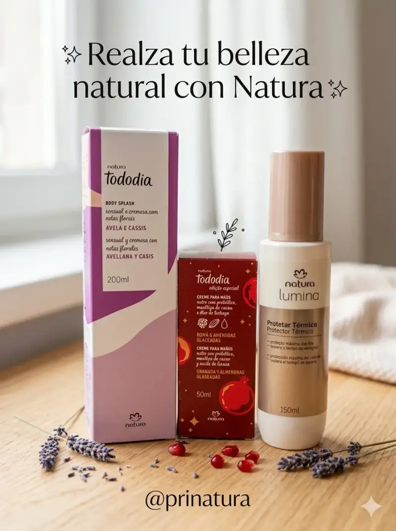 Set de cuidado personal Natura - 3