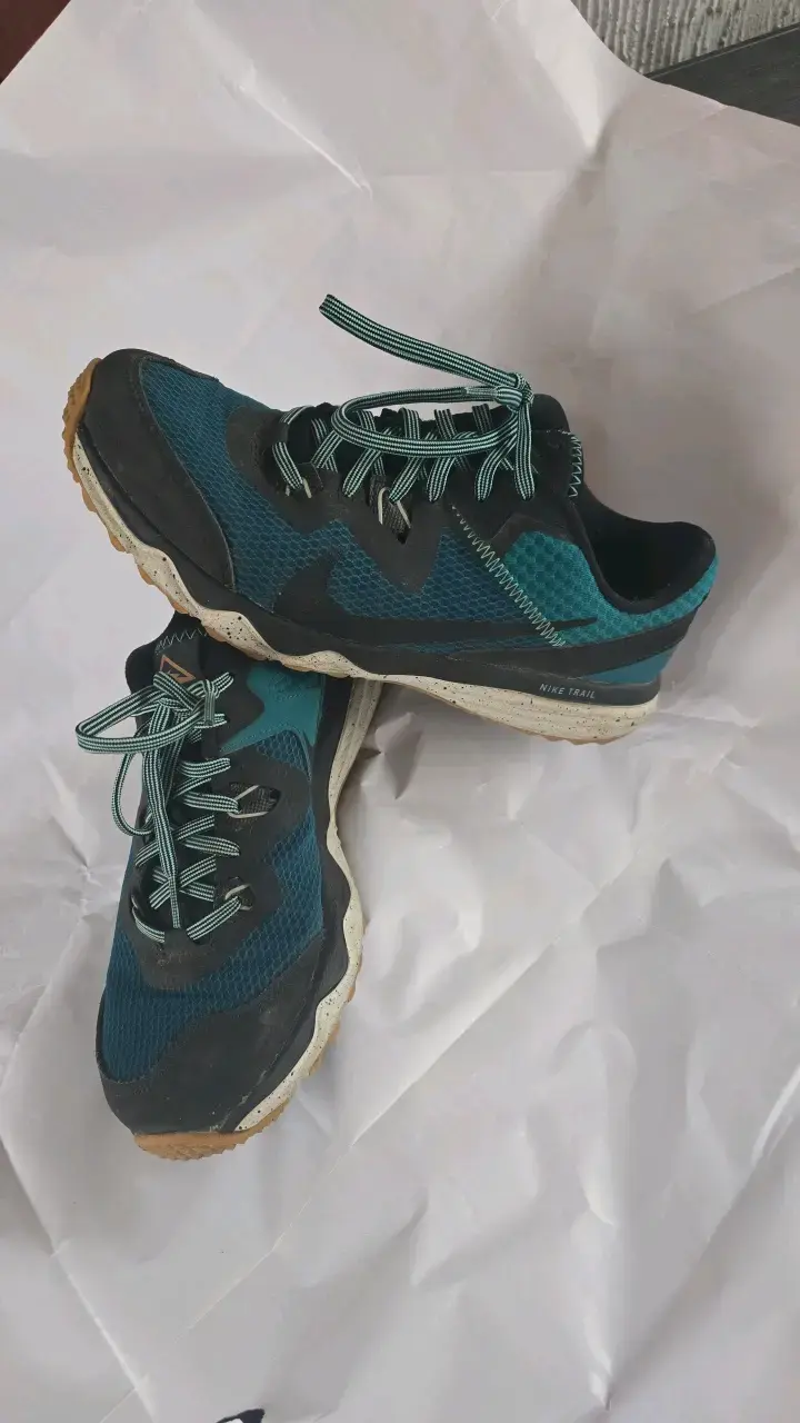 Zapatillas de Trail Running Nike Verde y Negro - 1