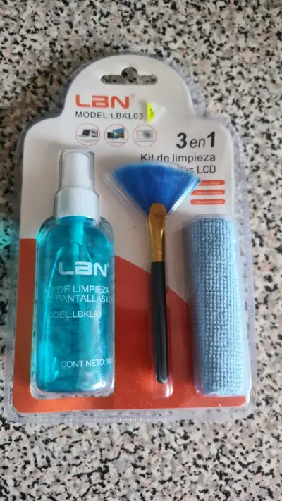 Kit de limpieza 3 en 1 para pantallas LCD LBN - miniatura 1