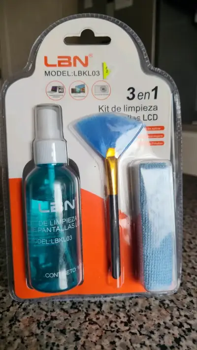Kit de limpieza 3 en 1 para pantallas LCD LBN - miniatura 2