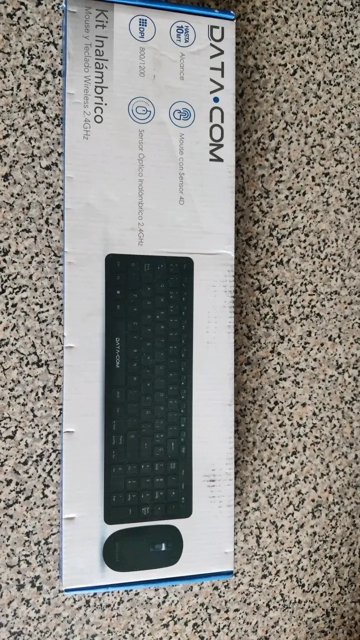 Kit inalámbrico teclado y mouse Datacom - 1