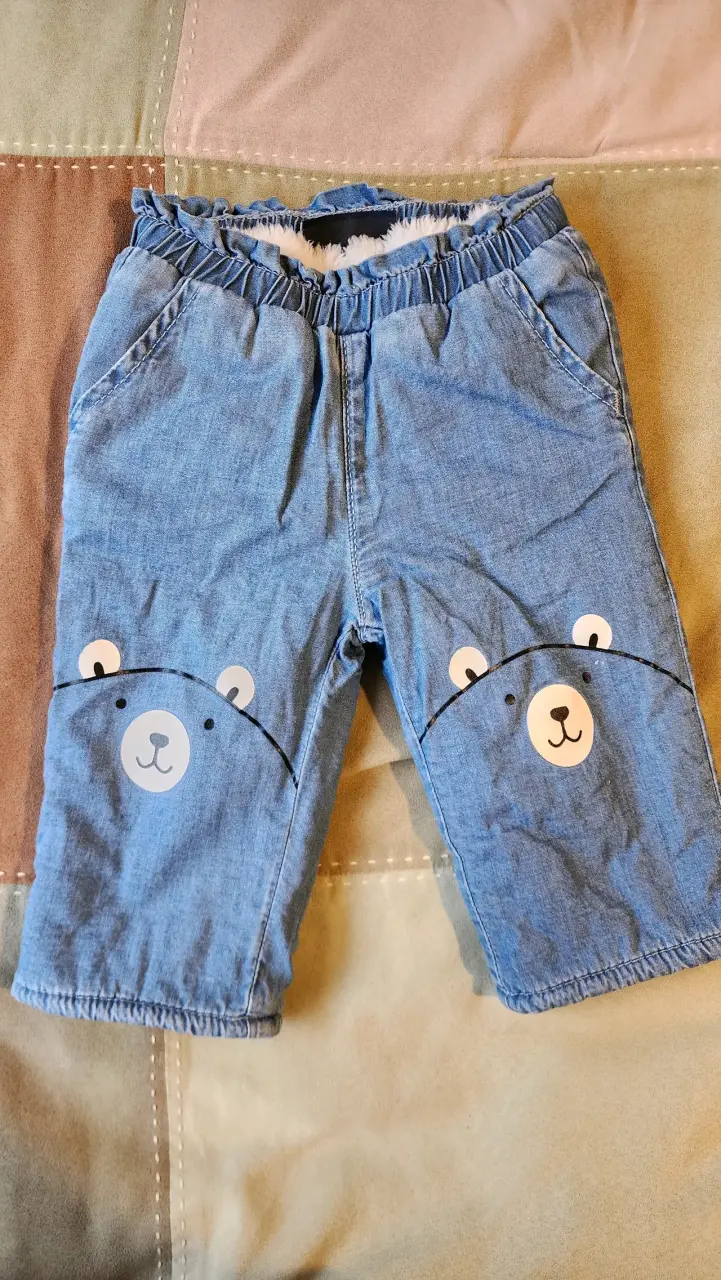 Pantalón forrado de bebé Gap 3-6 meses - 2