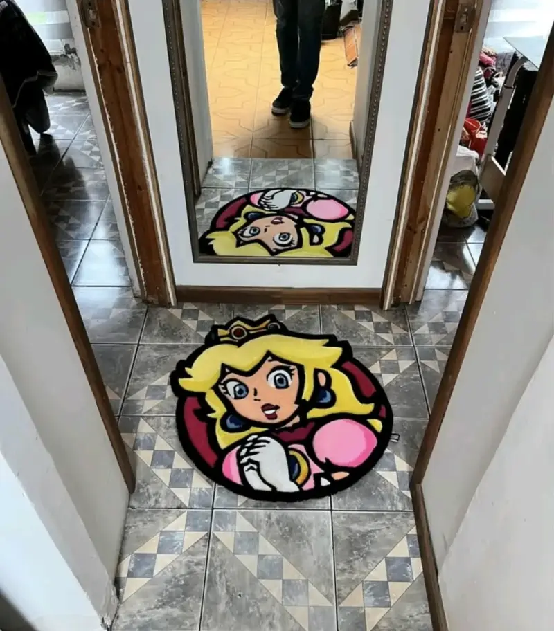 Alfombra Princesa Peach - 3