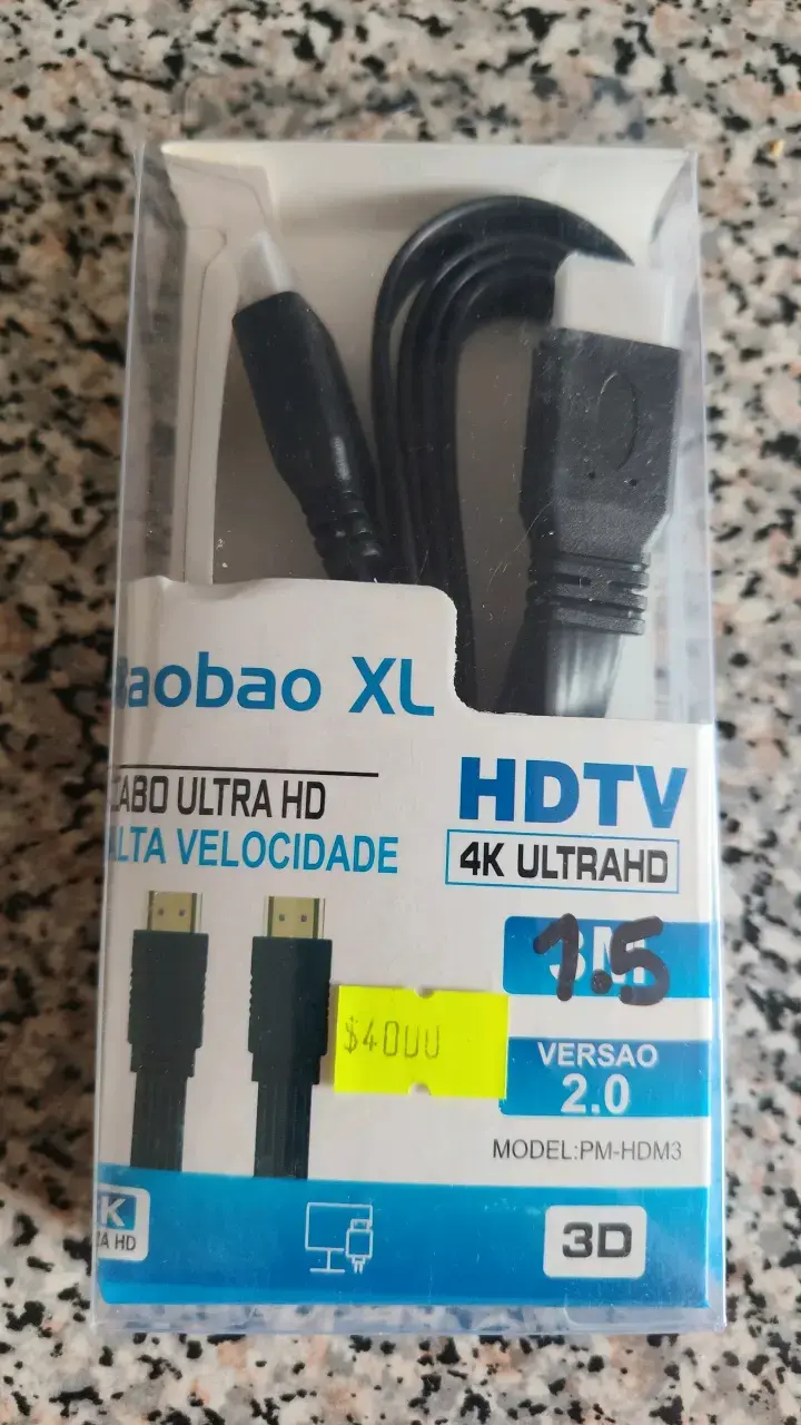 Cable HDMI 4K Ultra HD 1.5m alta velocidad - 1
