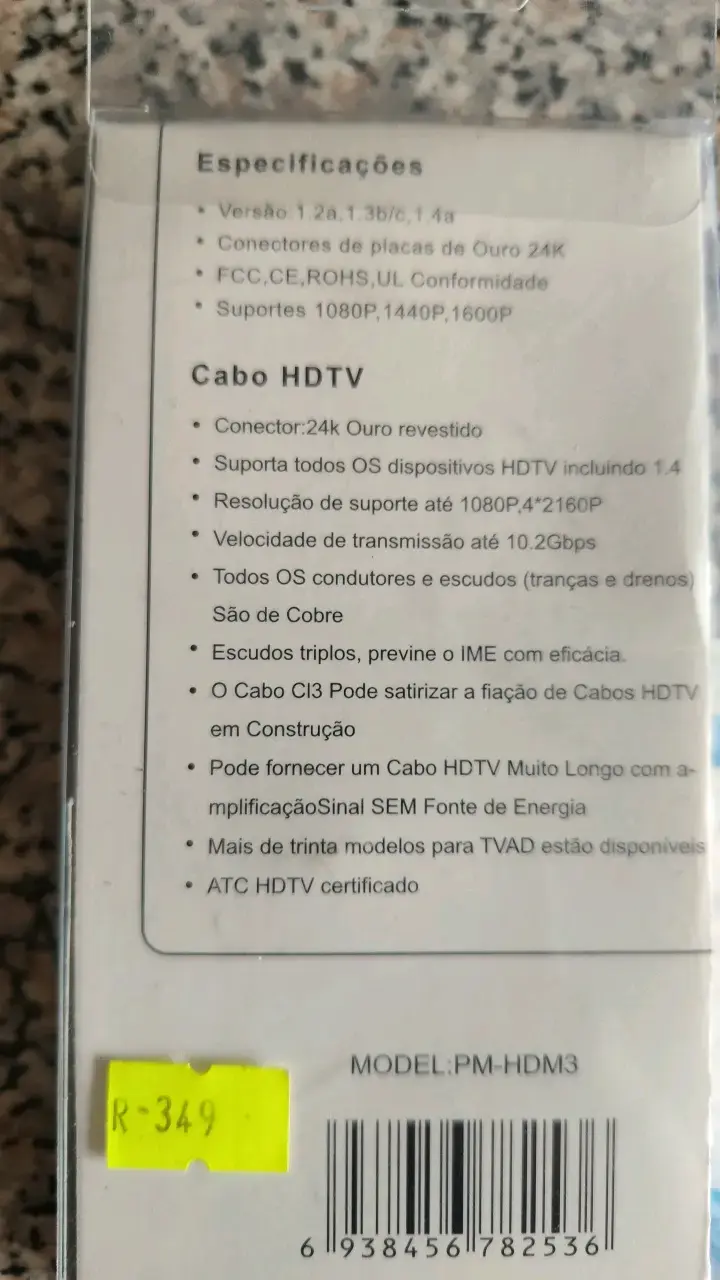 Cable HDMI 4K Ultra HD 1.5m alta velocidad - 3