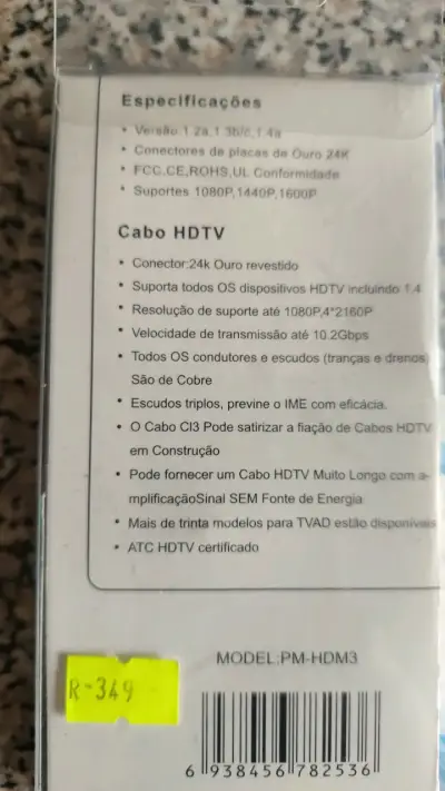 Cable HDMI 4K Ultra HD 1.5m alta velocidad - miniatura 3
