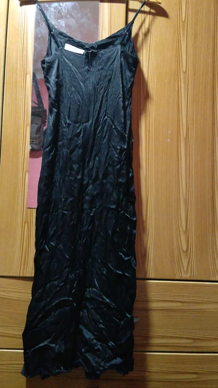 Vestido negro de tirantes Alaniz talla XS - 3