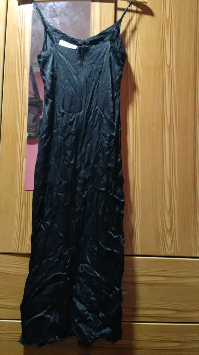 Vestido negro de tirantes Alaniz talla XS - miniatura 3