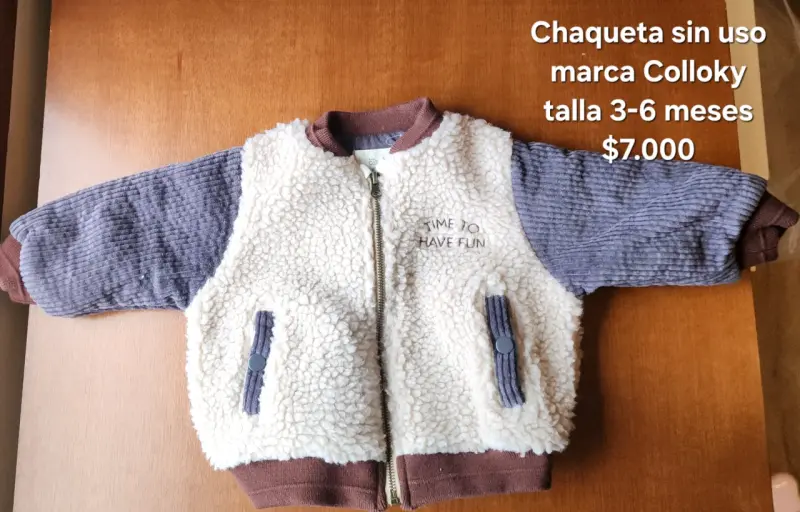 Chaqueta de bebé Colloky sin uso