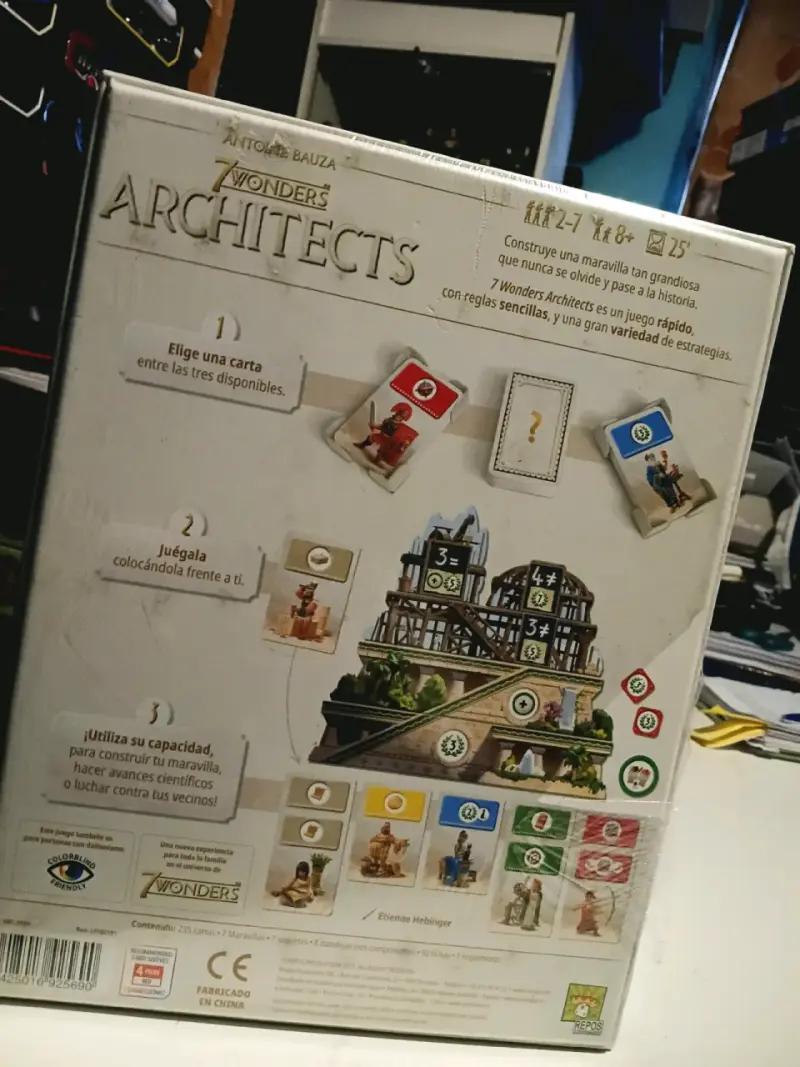Juego de mesa 7 Wonders Architects - 2