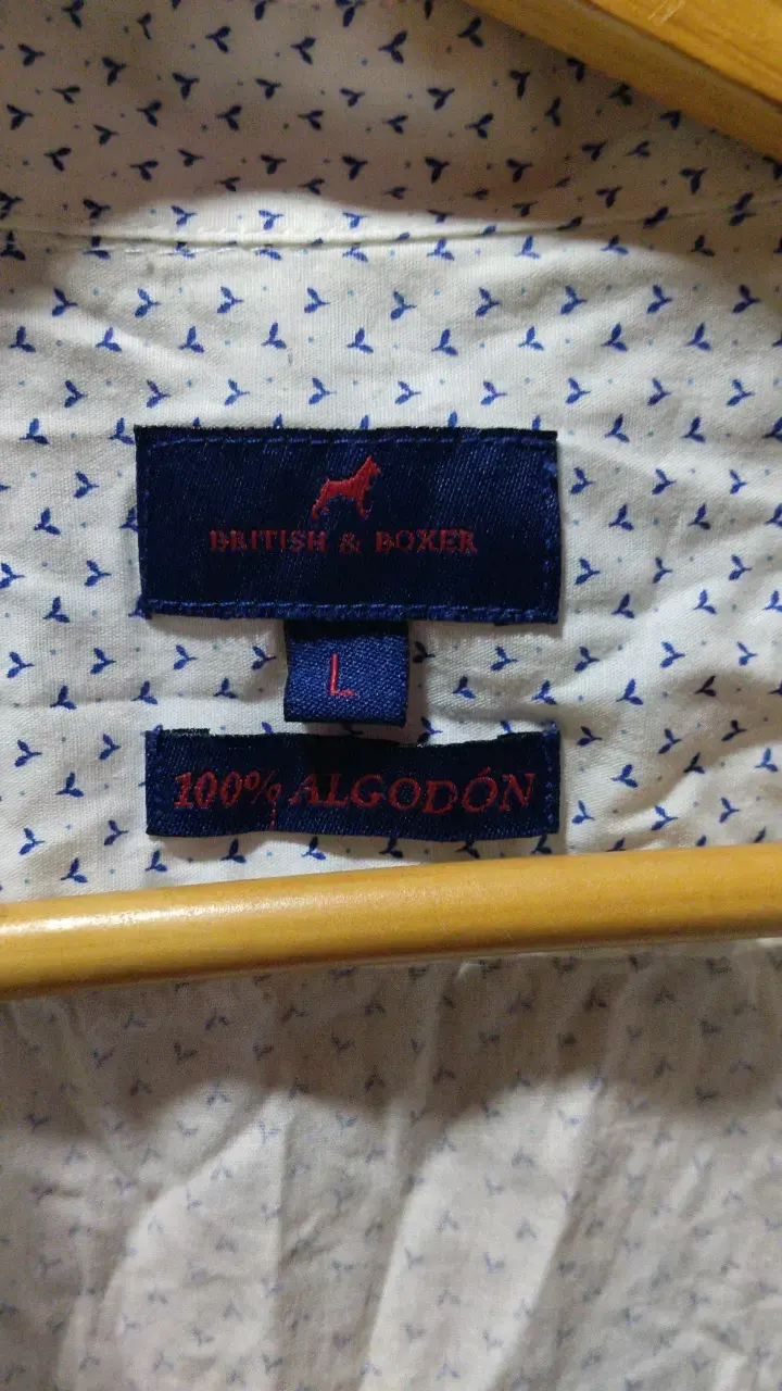 Camisa manga corta British & Boxer blanca - 2
