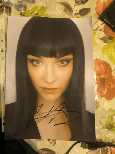 Foto Autografiada Nico Robin – One Piece - miniatura 1
