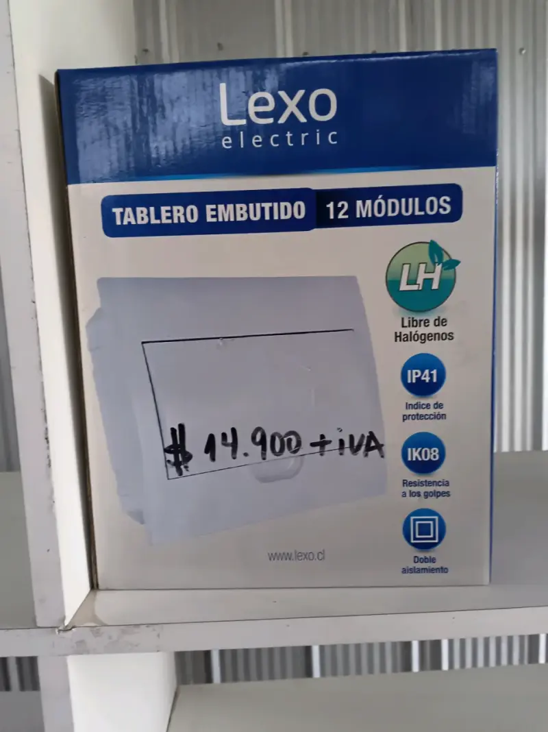 Tablero embutido 12 módulos Lexo Electric - 1