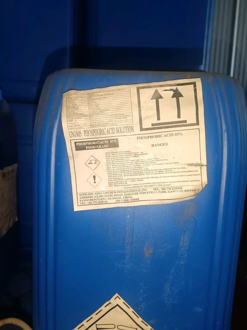 Bidón de ácido fosfórico 25lt - 2