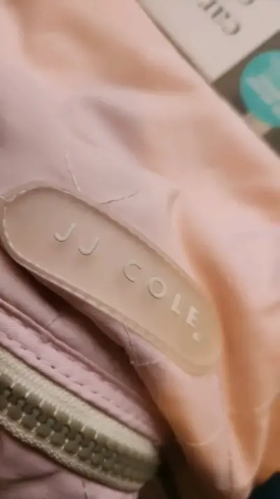 Cubierta para silla de auto JJ Cole rosa - miniatura 2