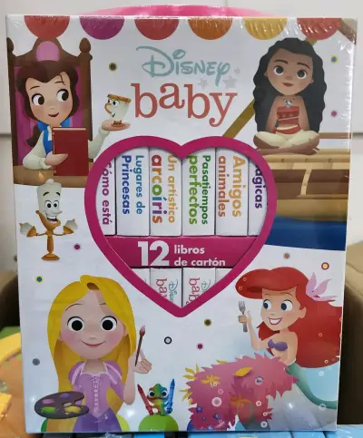 Set de 12 Libros de Cartón Disney Baby - miniatura 1