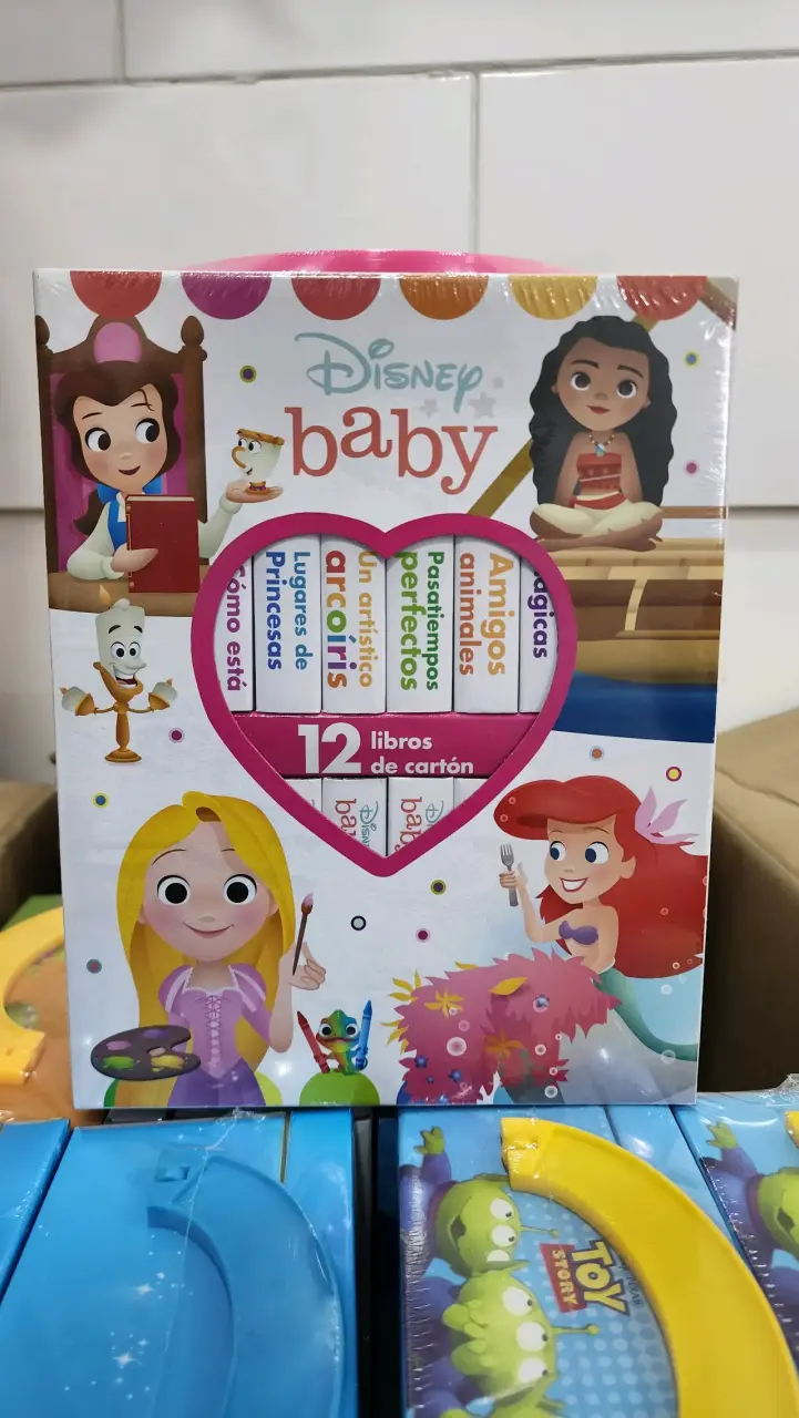 Set de 12 Libros de Cartón Disney Baby - 2