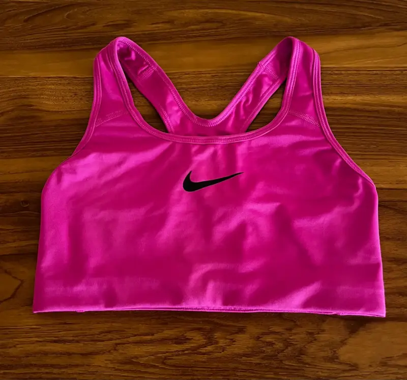 Top deportivo Nike Dri-Fit fucsia talla M - 3