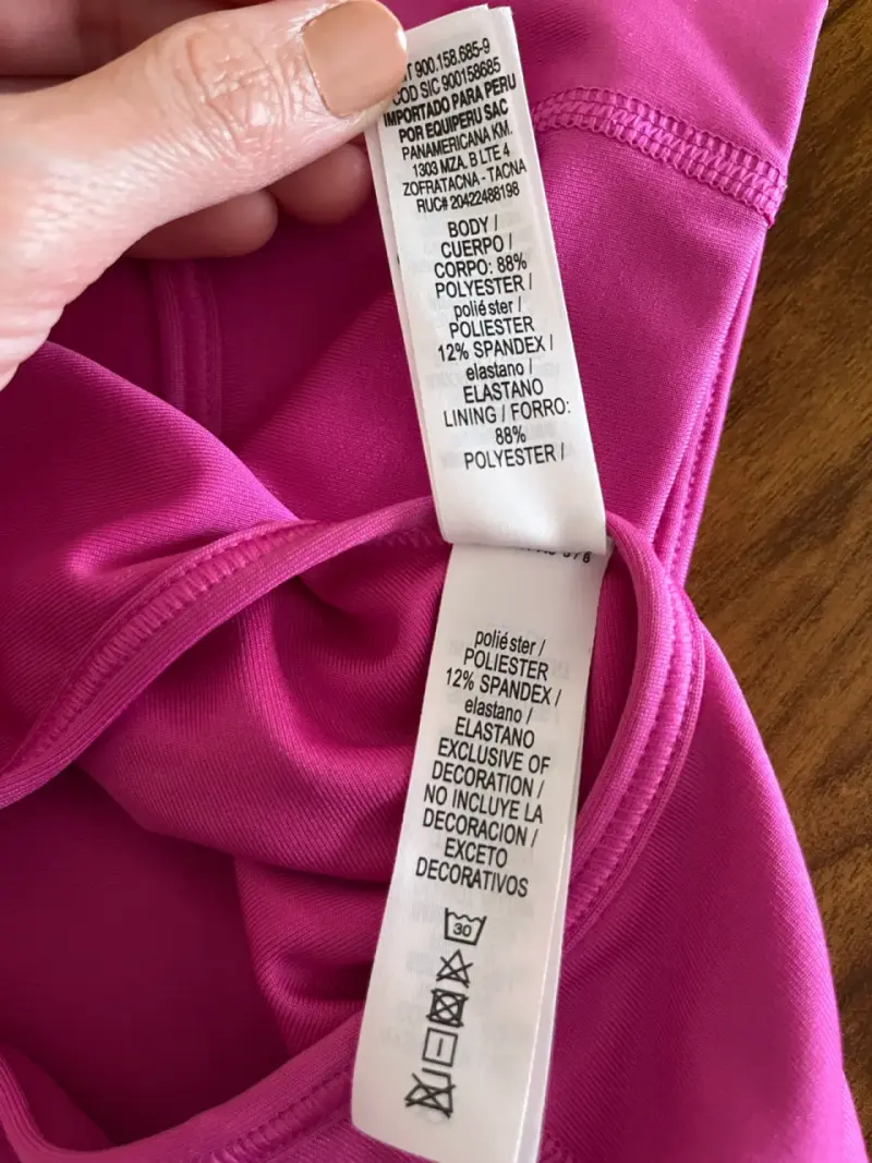Top deportivo Nike Dri-Fit fucsia talla M - 6