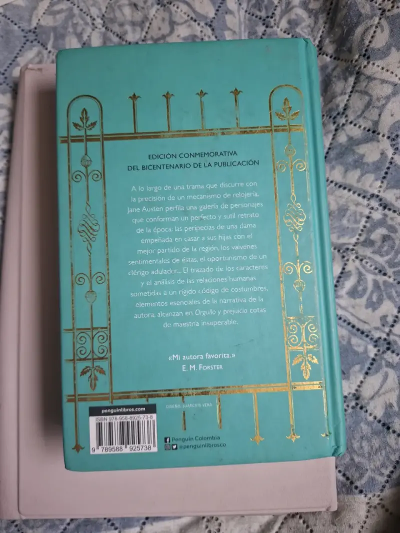 Libro Orgullo y Prejuicio Edición Conmemorativa - 2