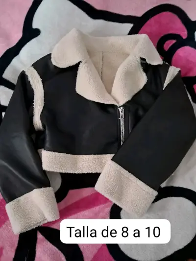 Chaqueta Negra Nike para Niña Talla 6 - miniatura 2