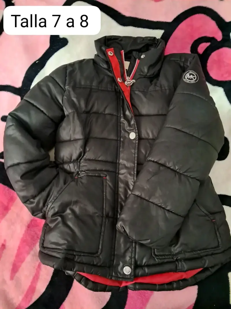 Chaqueta Negra Nike para Niña Talla 6 - 3
