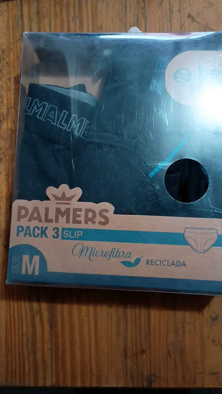 Pack de 3 slips de microfibra reciclada Palmers