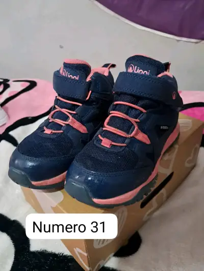 Zapatillas deportivas blancas para niños talla 31 - miniatura 3
