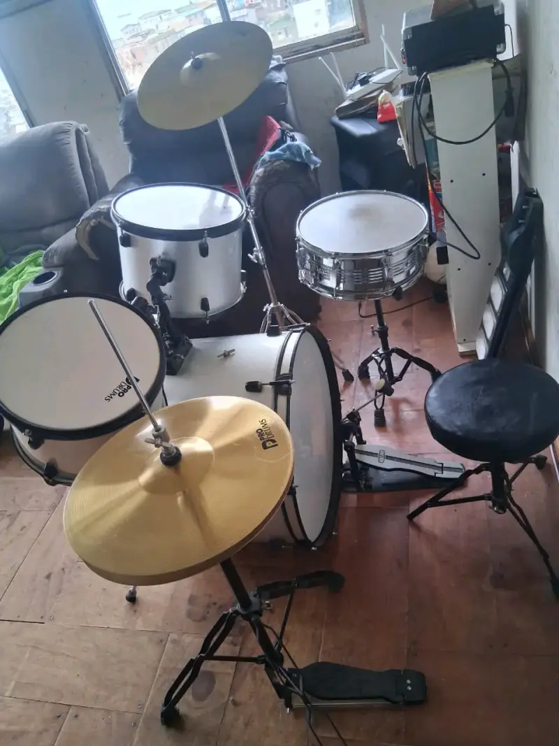 Batería acústica Pro Drums completa - 3
