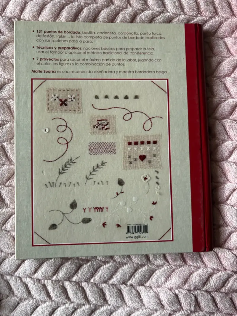 Libro Mi Cuaderno De Bordado Marie Suarez - 2