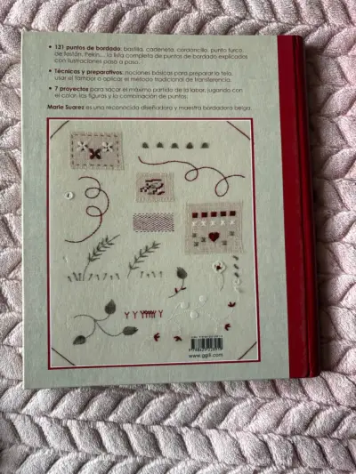 Libro Mi Cuaderno De Bordado Marie Suarez - miniatura 2
