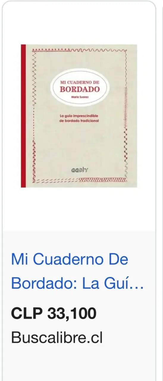 Libro Mi Cuaderno De Bordado Marie Suarez - 3