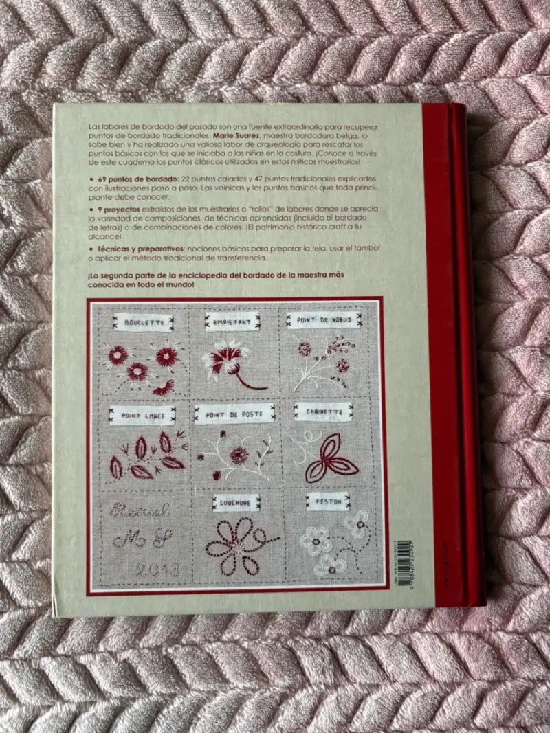 Libro Mi Cuaderno De Bordado 2 de Marie Suarez - 2