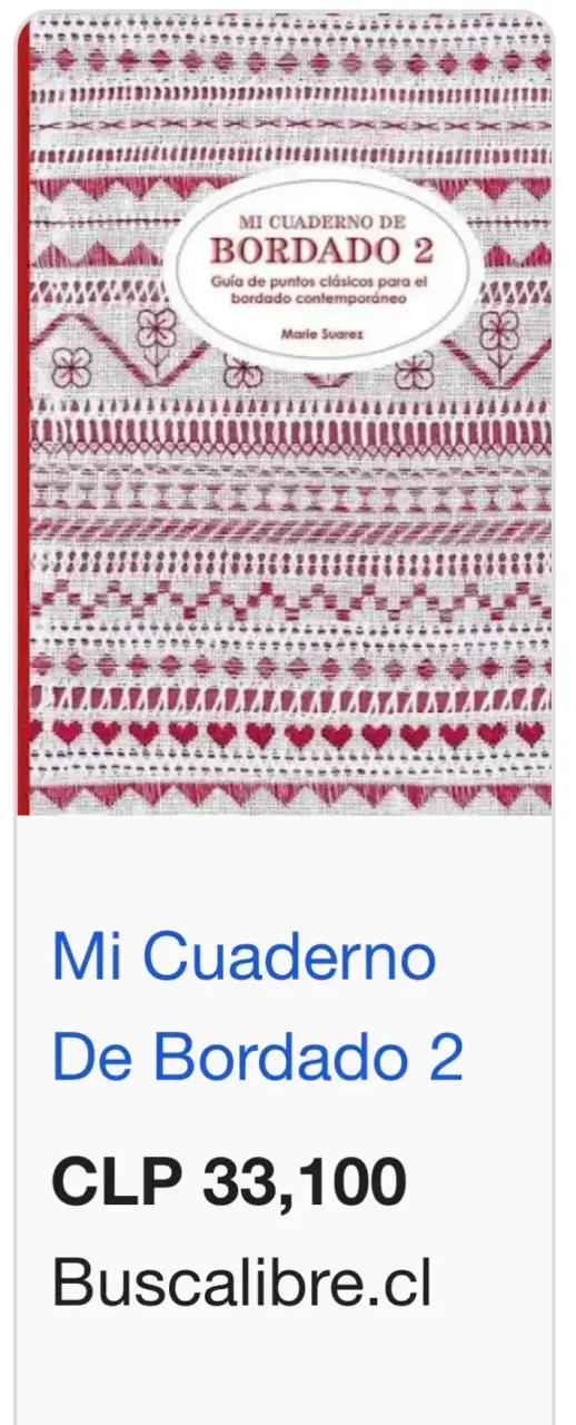 Libro Mi Cuaderno De Bordado 2 de Marie Suarez - 3