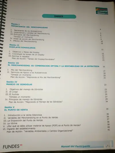 Manual de Participante de Merchandising FUNDES - miniatura 2