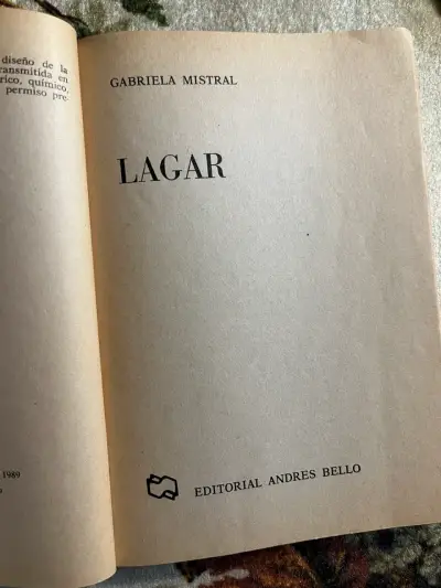Libro 'Lagar' de Gabriela Mistral - miniatura 2