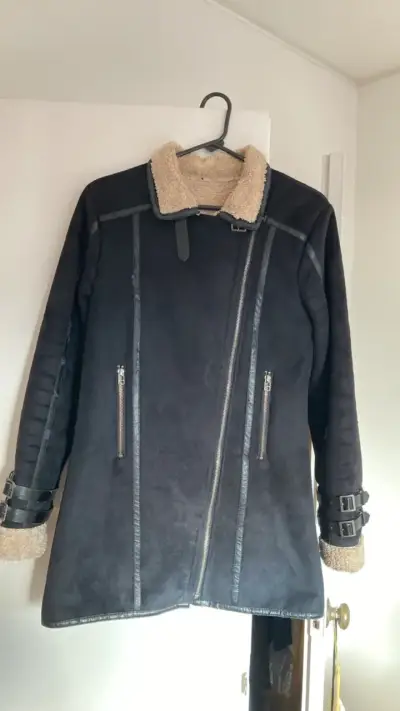 Abrigo cuero chiporro - miniatura 1
