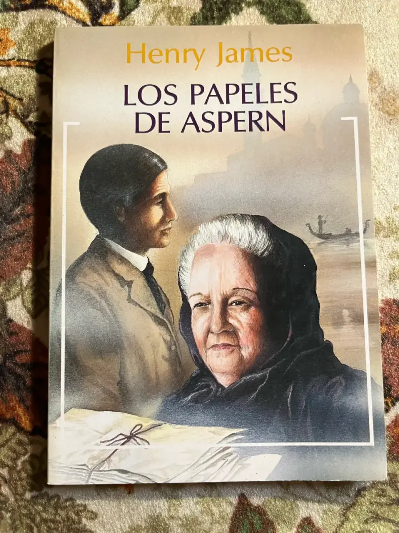 Libro 'Los Papeles de Aspern' de Henry James - 1