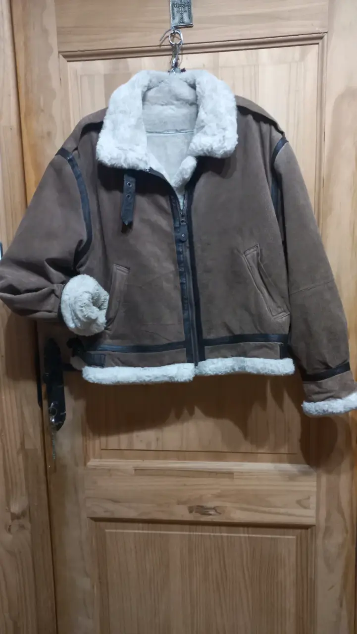 Chaqueta de invierno con forro de lana sintética