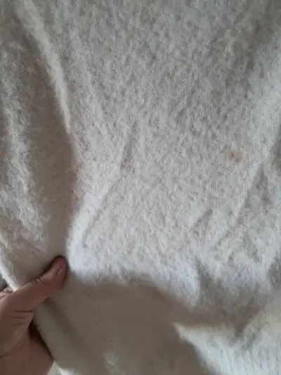 Suéter Blanco de Lana para Mujer - miniatura 3