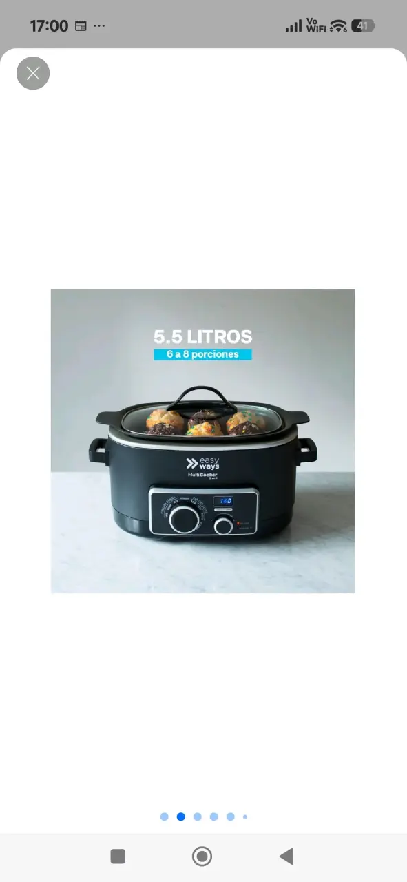 Olla Multicooker Easy Ways 5 en 1 ,poco uso - 2