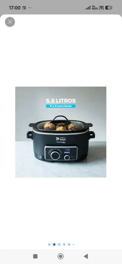 Olla Multicooker Easy Ways 5 en 1 ,poco uso - miniatura 2